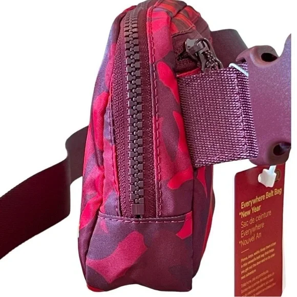 Lululemon Red Rabbit Camo Lunar New Year Everywhere Belt Bag Extended Strap - Picture 7 of 14